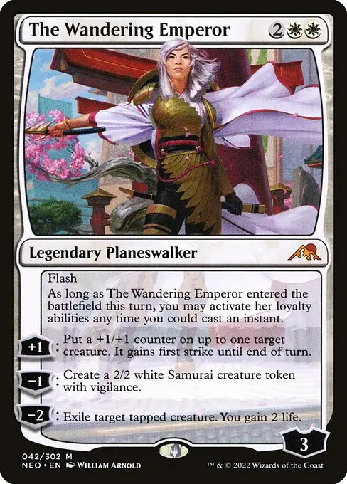 The Wandering Emperor NEO-42 Mythic Englisch