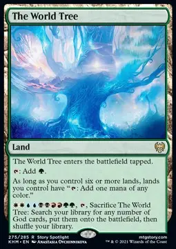 The World Tree KHM-275 Rare Excellent Englisch