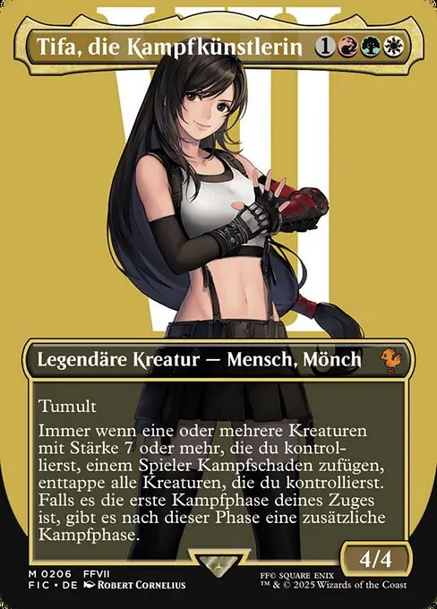 Tifa, Martial Artist (V.2) XFIC-206 Mythic Deutsch