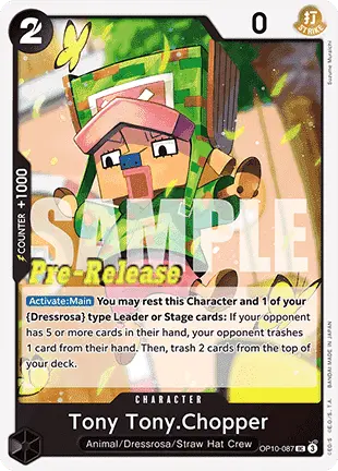 Tony Tony.Chopper (OP10-087) OP10P Uncommon Near Mint Englisch