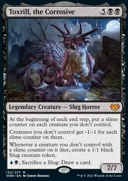 Toxrill, the Corrosive VOW-132 Mythic Excellent Englisch