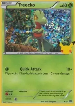 Treecko MCD25-3 Promo Englisch