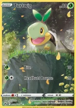 Turtwig CRZ-GG31 Holo Rare Excellent Englisch