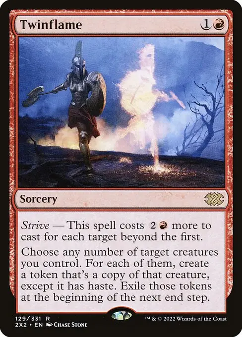 Twinflame 2X2-129 Rare Englisch