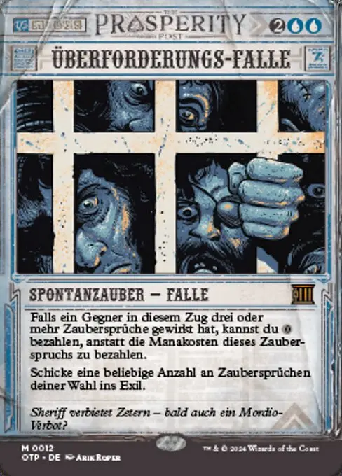Überforderungs-Falle (V.1) OTP-12 Mythic Deutsch
