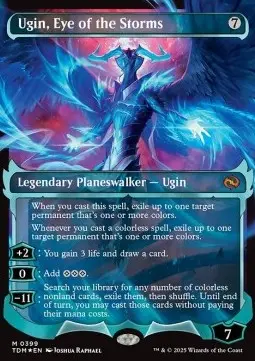 Ugin, Eye of the Storms XTDM-399 Mythic Near Mint Japanisch Foil
