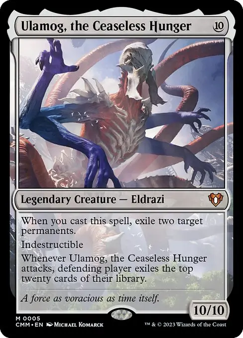 Ulamog, the Ceaseless Hunger CMM-5 Mythic Englisch