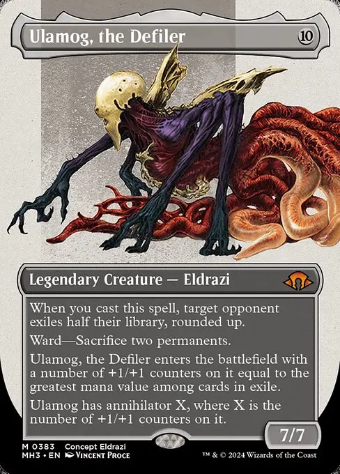 Ulamog, the Defiler (V.1) XMH3-383 Mythic Englisch