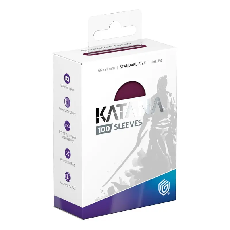 Ultimate Guard - Katana Sleeves Standardgröße - Radiant Plum (100 Sleeves)