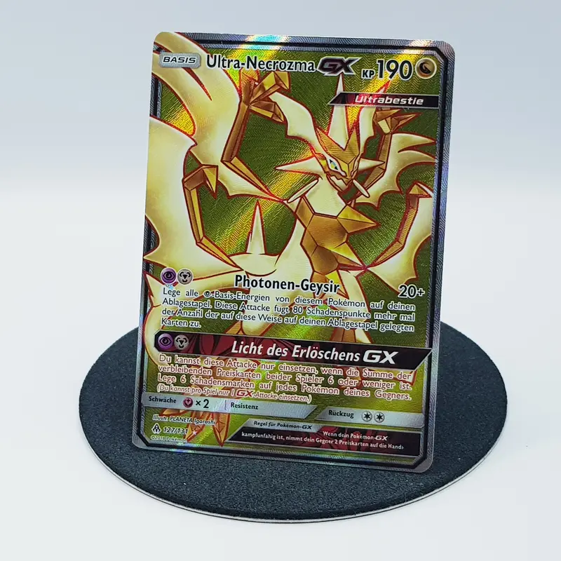 Ultra-Necrozma GX 127/131 ultra rare holo Fullart - Lichtfinsternis 2018 DE Pokemon