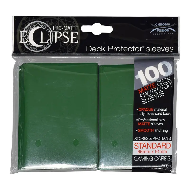 Ultra Pro - Forest Green PRO-Matte Eclipse Protector (100)