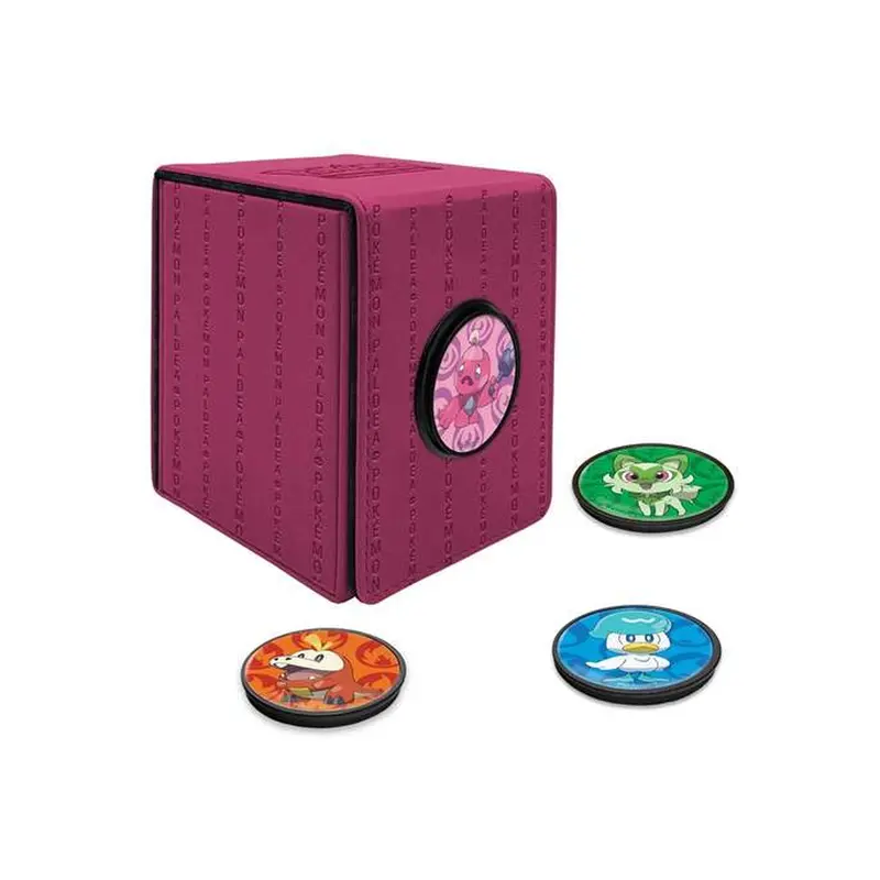 Ultra Pro - Pokemon - Paldea Design - Alcove Click Deck Box