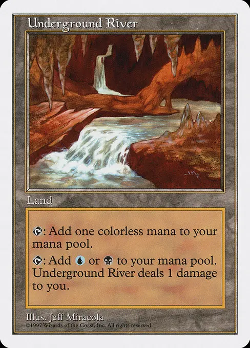 Underground River 5ED- Rare Englisch