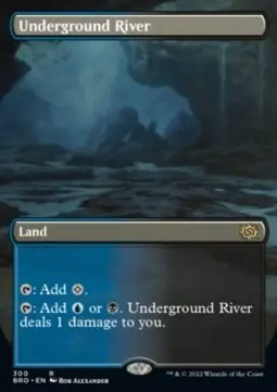 Underground River XBRO-300 Rare Near Mint Englisch Foil