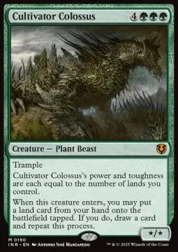 Urbarmacher-Koloss INR-190 Mythic Excellent Deutsch Foil
