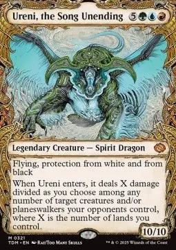 Ureni, das unendliche Lied (V.1) XTDM-321 Mythic Near Mint Deutsch Foil