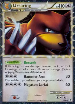 Ursaring UL-89 Ultra Rare Deutsch