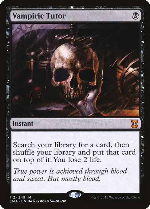 Vampiric Tutor EMA-112 Mythic Englisch