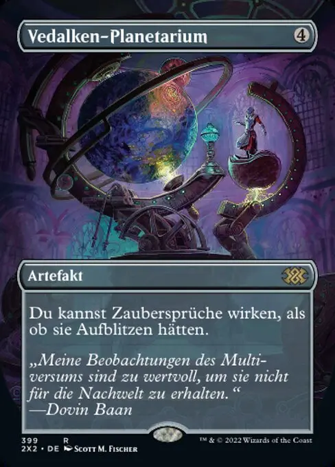 Vedalken-Planetarium (V.1) X2X2-399 Rare Deutsch