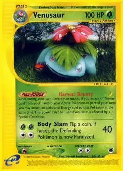 Venusaur EX-68 Rare Englisch