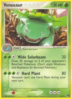 Venusaur POP2-6 Rare Englisch