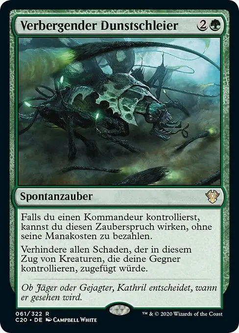 Verbergender Dunstschleier C20-61 Rare Deutsch