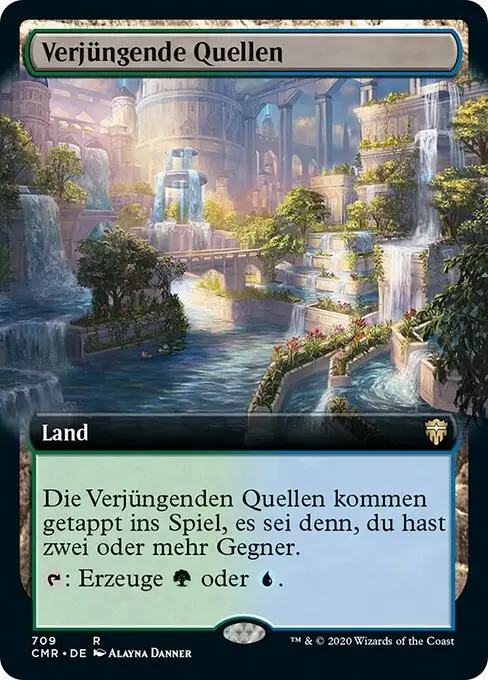 Verjüngende Quellen XCMR-709 Rare Deutsch
