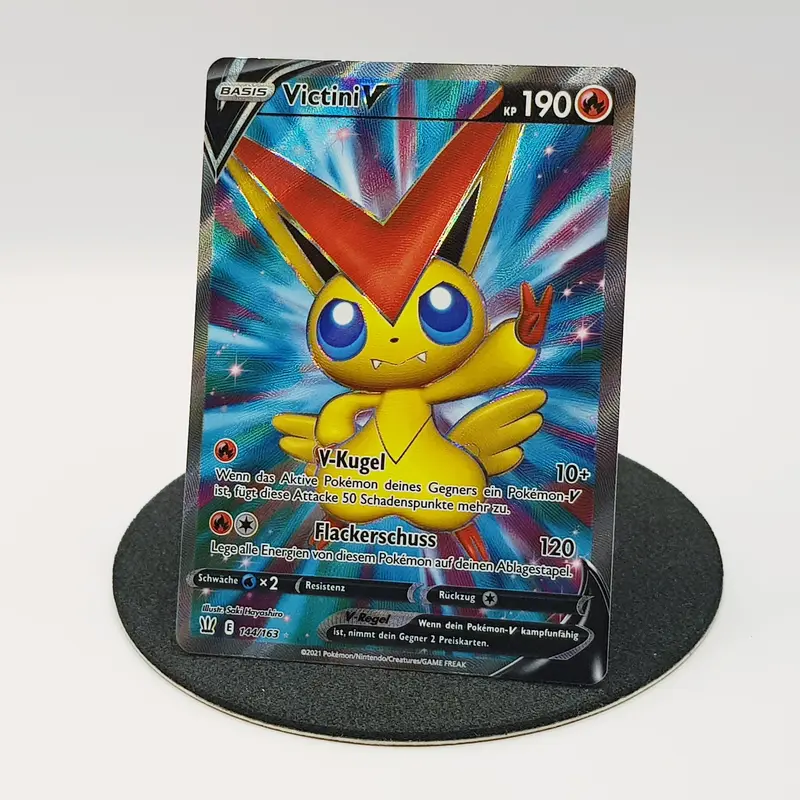 Victini V 144/163 ultra rare holo - Kampfstile 2021 DE Pokemon