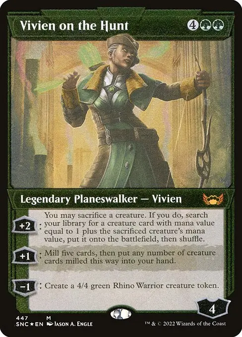 Vivien auf der Jagd (V.3) XSNC-447 Mythic Deutsch