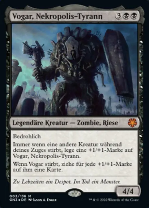 Vogar, Necropolis Tyrant GN3-3 Mythic Deutsch