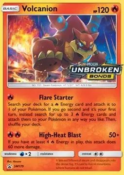 Volcanion SM-179 Promo Deutsch
