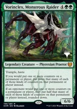 Vorinclex, Monströser Plünderer (V.2) PKHM-199 Mythic Excellent Deutsch Foil