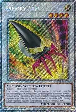 Waffe aus der Waffenkammer (V.1) RA03-213 Platinum Secret Rare Near Mint Deutsch 1. Auflage