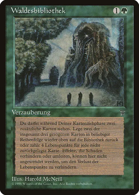 Waldesbibliothek RE-97 Uncommon Deutsch