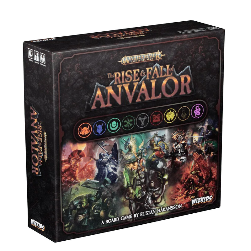 Warhammer Age Of Sigmar - Brettspiel The Rise And Fall of Anvalor - englisch