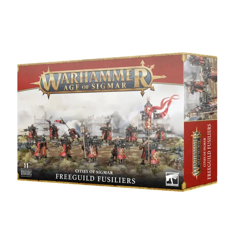 Warhammer Age of Sigmar - Cities of Sigmar - Freigilden-Füsiliere (86-19)