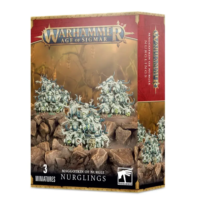Warhammer Age of Sigmar - Maggotkin of Nurgle - Nurglinge (97-18)