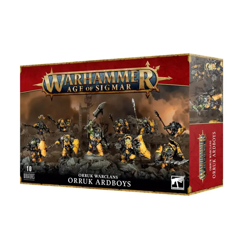 Warhammer Age of Sigmar - Orruk Warclans - Plattn'helme (89-61)