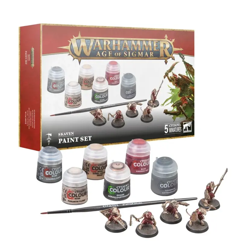 Warhammer Age of Sigmar - Skaven - Farbset (60-09)