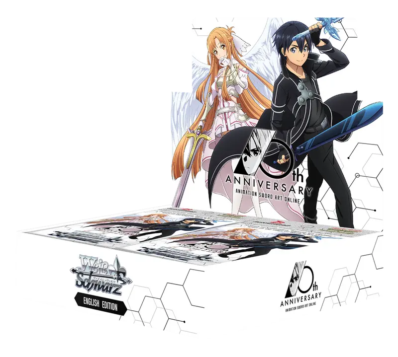 Weiß Schwarz - Animation Sword Art Online 10th Anniversary Booster Display (16 Packs) - englisch