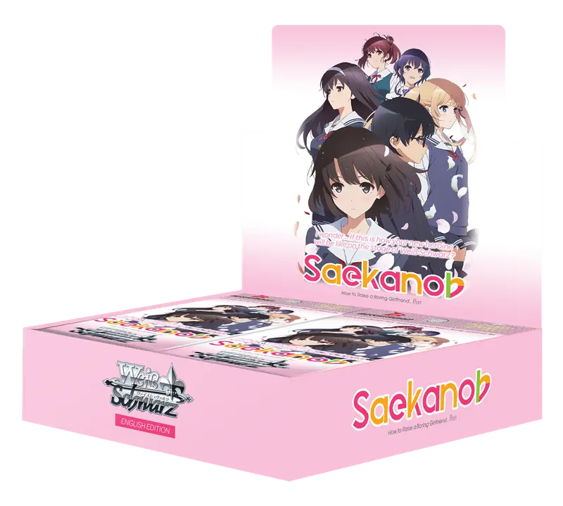 Weiß Schwarz - Saekano How to Raise a Boring Girlfriend. flat Booster Display (16 Packs) - englisch