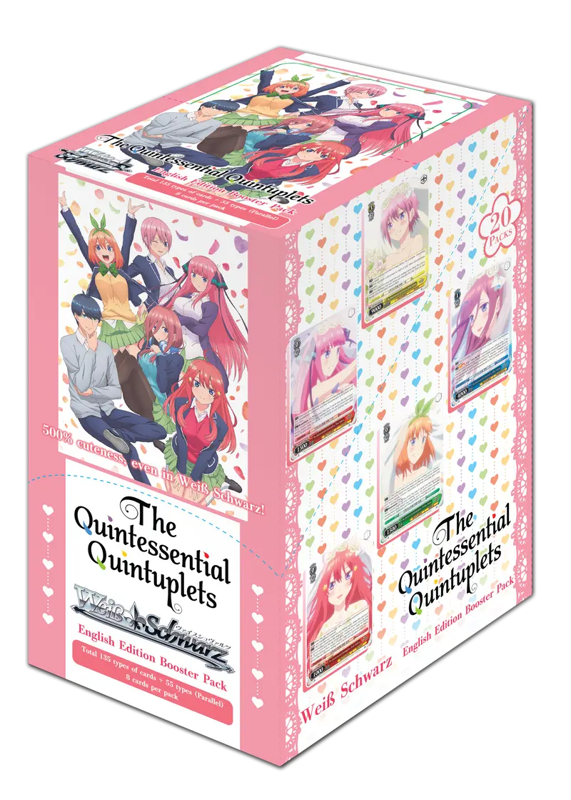 Weiß Schwarz - The Quintessential Quintuplets Booster Display (20 Packs) - EN