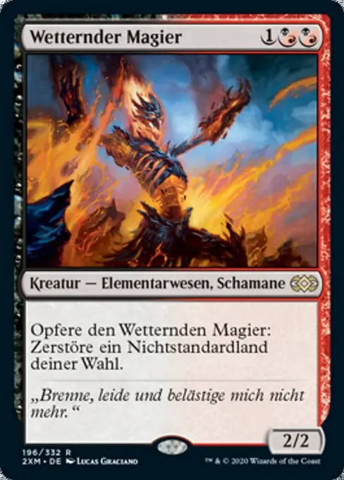Wetternder Magier 2XM-196 Rare Deutsch