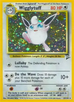 Wigglytuff B2-19 Holo Rare Englisch