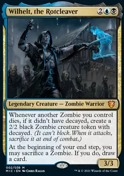 Wilhelt, the Rotcleaver MIC-2 Mythic Excellent Englisch Foil
