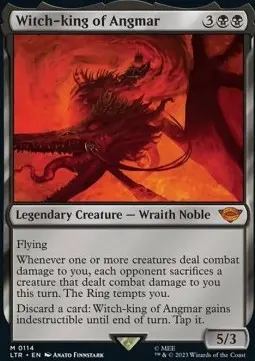 Witch-king of Angmar LTR-114 Mythic Near Mint Englisch Foil