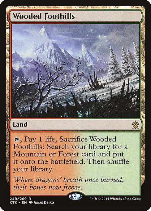 Wooded Foothills KTK-249 Rare Englisch