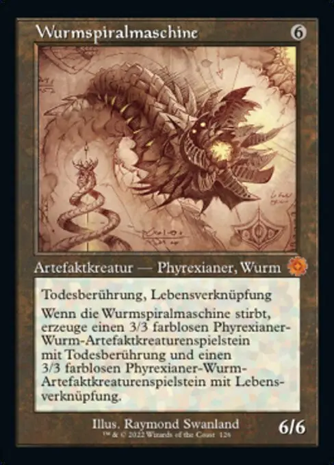 Wurmspiralmaschine (V.2) BRR-126 Mythic Deutsch