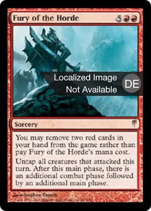 Wut der Horde CSP-81 Rare Deutsch