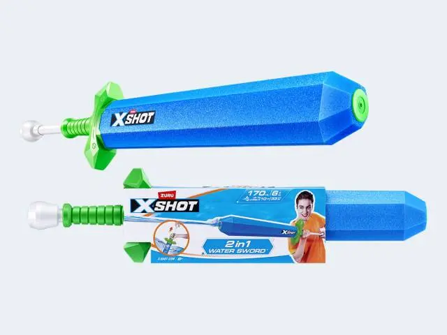 X-Shot 2in1 Wasser-Schwert Wasserpistole